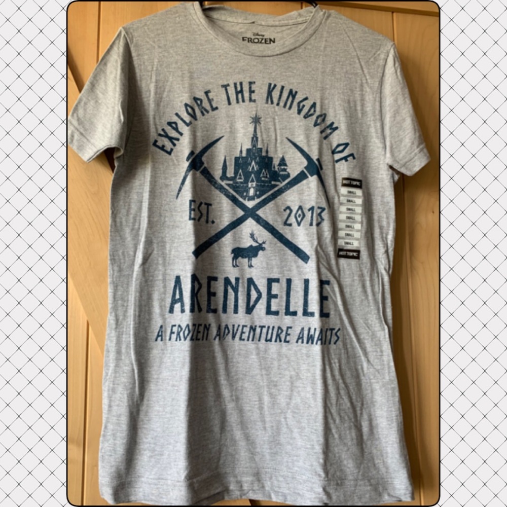 DISNEY FROZEN ARENDELLE KINGDOM SHIRT SZ S
